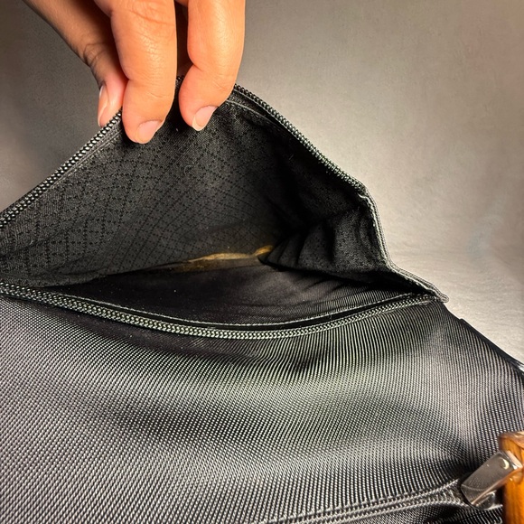 Authentic GUCCI Nylon Handbag - Picture 14 of 17
